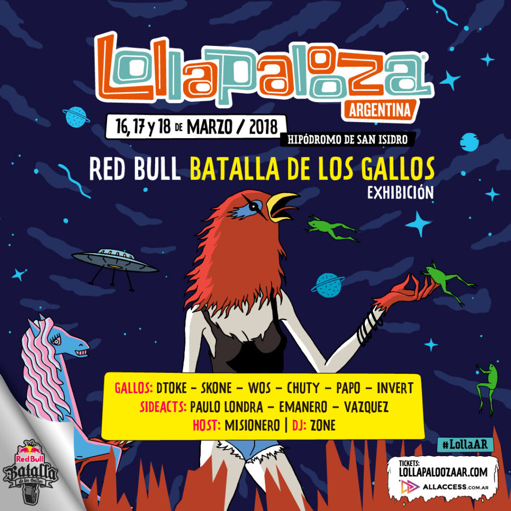 Red Bull en el Lollapalooza Argentina