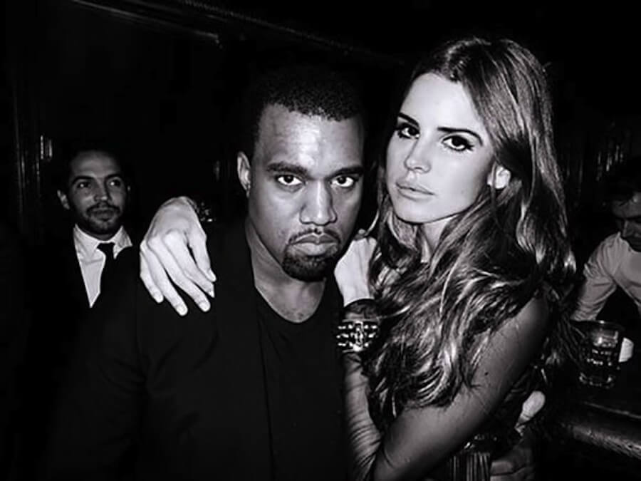 Lana del Rey y Kanye West