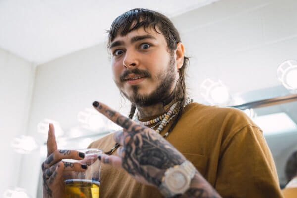 Post Malone en el Lollapalooza Argentina