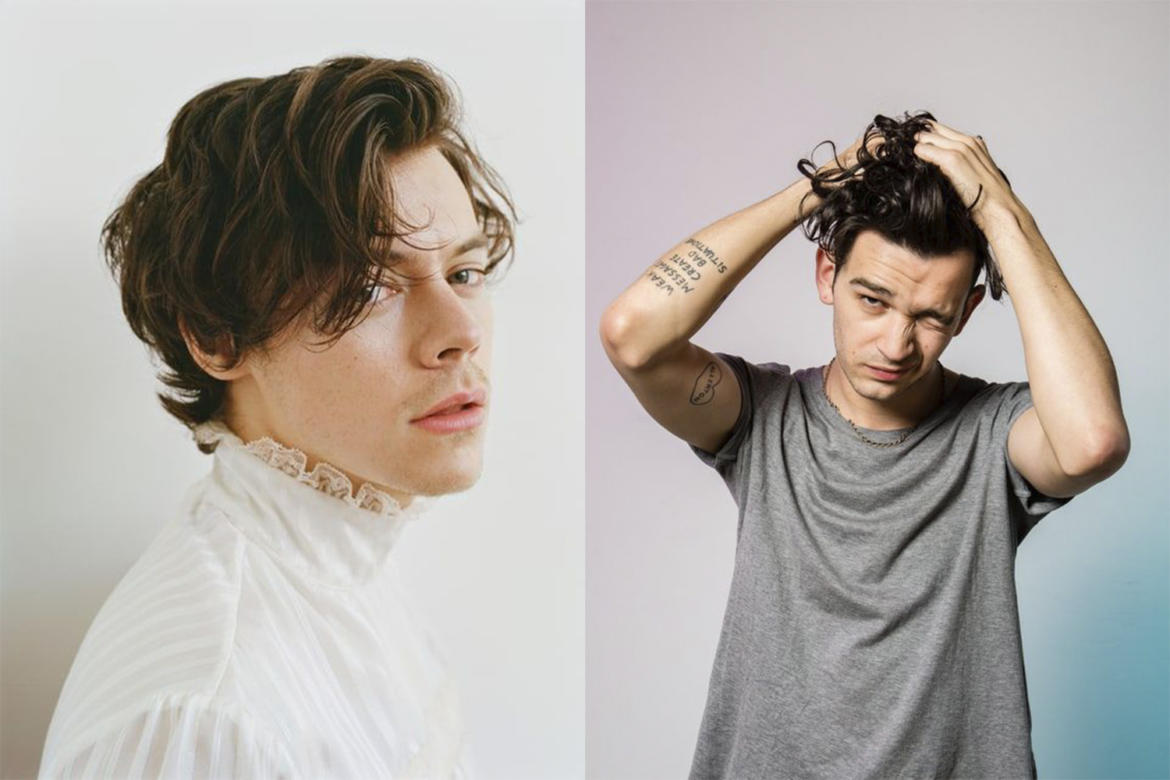 Matty Healy quiere colaborar en el nuevo álbum de Harry Styles