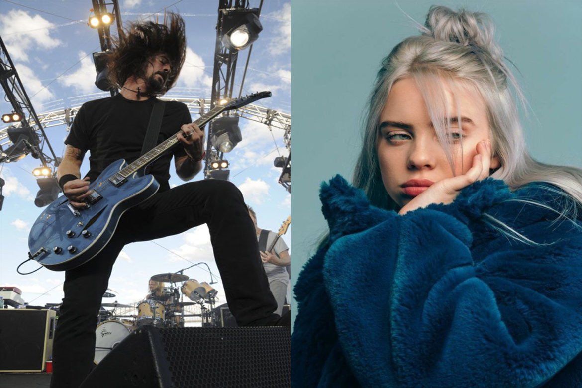 Dave Grohl compara a Billie Eilish con Nirvana